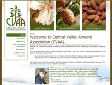 Tablet Screenshot of centralvalleyalmond.com